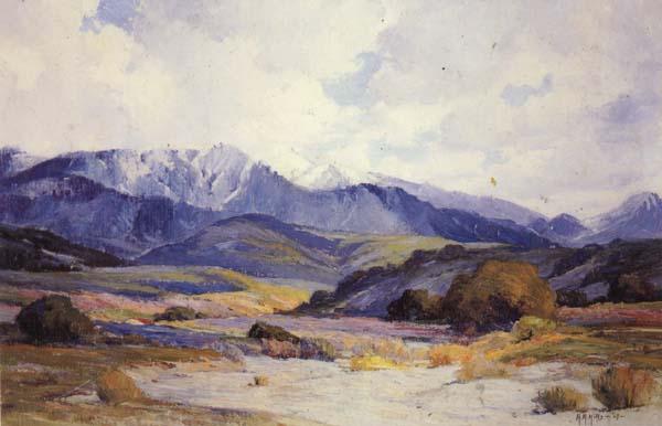 Anna Hills San Gorgonio from Beaumont oil painting image